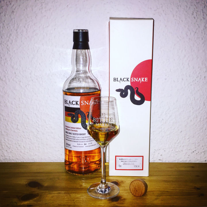 BarleyMania - Black Snake First Venom - Exclusive Limited Edition Bottling For Germany (Single Malt Scotch Whisky Review Tasting Notes Vatting Vatted PX Sherry Cask)