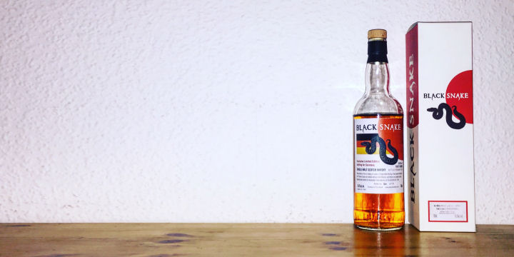 BarleyMania - Black Snake First Venom - Exclusive Limited Edition Bottling For Germany (Single Malt Scotch Whisky Review Tasting Notes Vatting Vatted PX Sherry Cask)