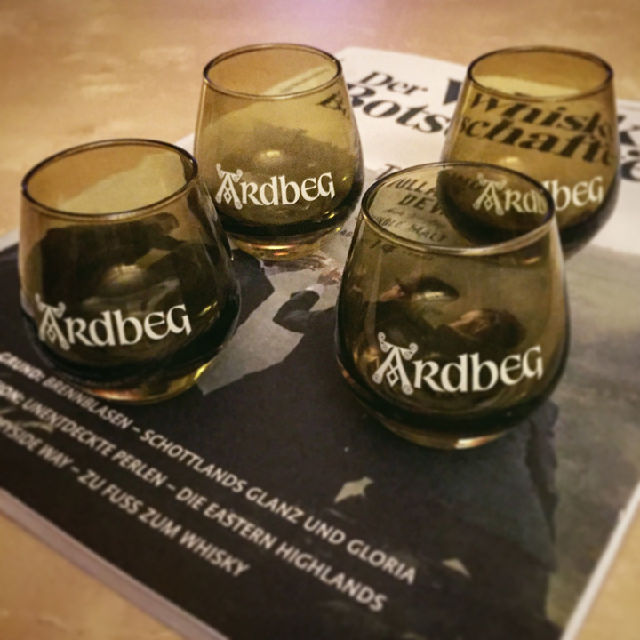 Ardbeg Shortie (Barley Mania Whisky Scotch Single Malt Islay Nosing Glass Glassware Shots Drinks On The Go)