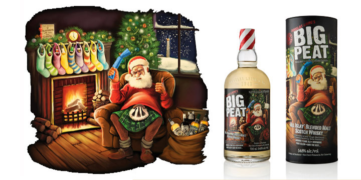 Big Peat - Christmas 2016 (Douglas Laing Remarkable Malts Blended Scotch Whisky Whiskey Xmas Islay Peat Limited)