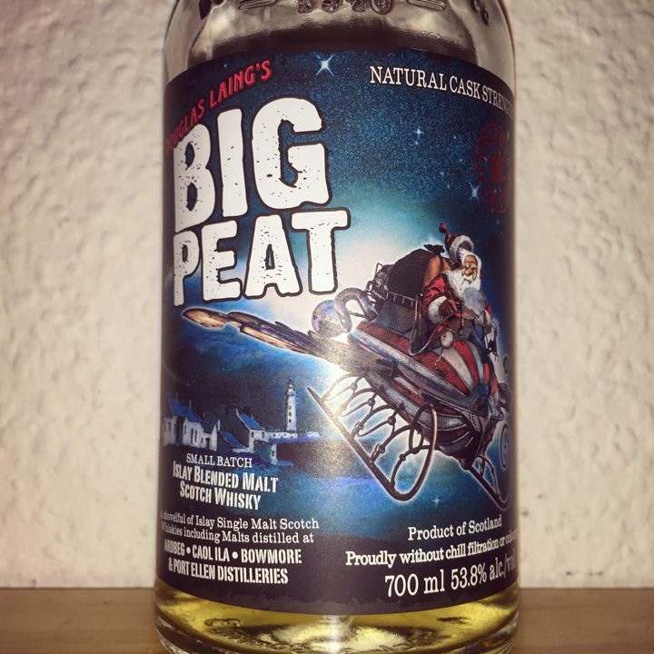 Big Peat - Christmas Edition 2015 (Douglas Laing Blended Islay Scotch Whisky Bowmore Ardbeg Coal Ila Heavily Peated Whisky)