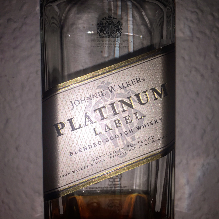 Johnnie Walker Platinum Edition (Blended Scotch Whisky 18yo BarleyMania Review Bourbon Whiskey Drink Barkeeper)