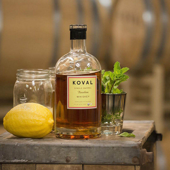 Koval Single Barrel Bourbon (American Whiskey Organic Chicago Tumbler Drink Bottle BarleyMania Blog)