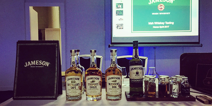 The Maker's Series by Jameson - Tasting (Hanse Spirit 2017 Pernod Ricard Irish Whiskey Dram Whisky Blog BarleyMania)