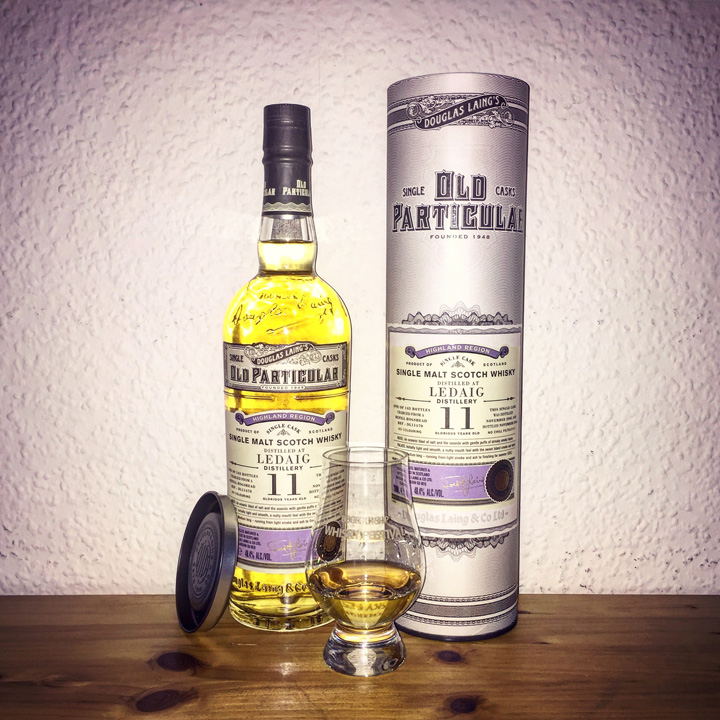 Ledaig 11yo by Old Particular (Single Cask Peated Malt Scotch Whisky Douglas Laing Tobermory Isle Of Mull BarleyMania)
