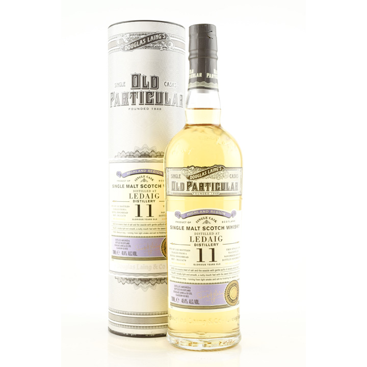 Ledaig 11yo by Old Particular (Single Cask Peated Malt Scotch Whisky Douglas Laing Tobermory Isle Of Mull BarleyMania)