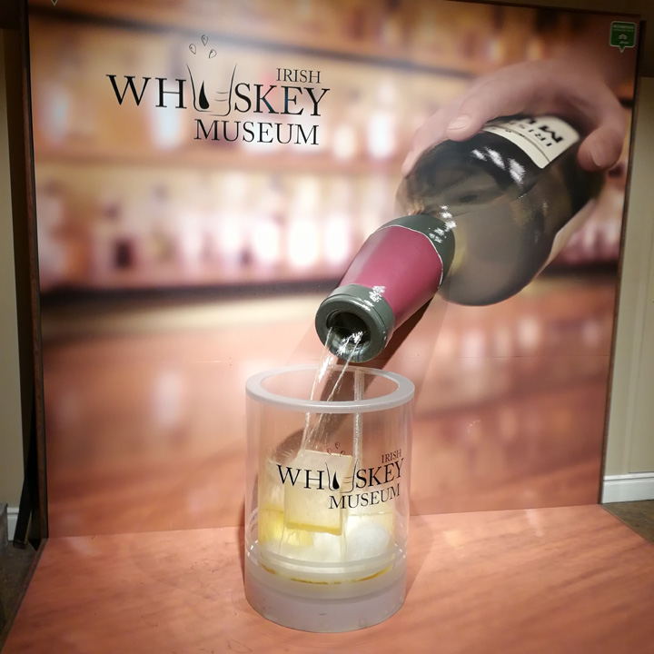 The Irish Whiskey Museum in Dublin (Ultimate Whiskey Memorabilia History Experience Tourist Location Jameson Teeling Power)