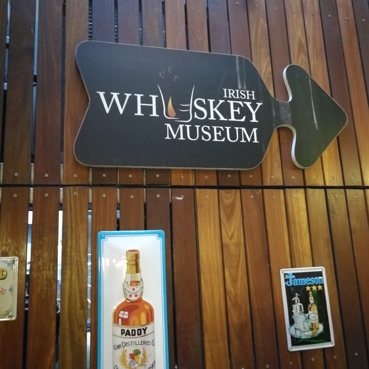 The Irish Whiskey Museum in Dublin (Ultimate Whiskey Memorabilia History Experience Tourist Location Jameson Teeling Power)