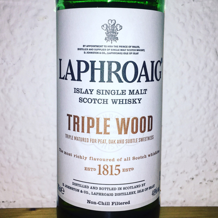 Laphroaig Triple Wood (Islay Single Malt Scotch Whisky Peated Dram BarleyMania Tasting Notes)