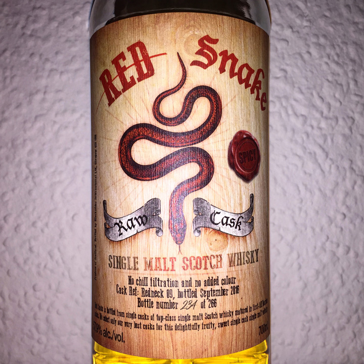 Red Snake Raw Cask by Blackadder (Review) | BarleyMania | Whisky