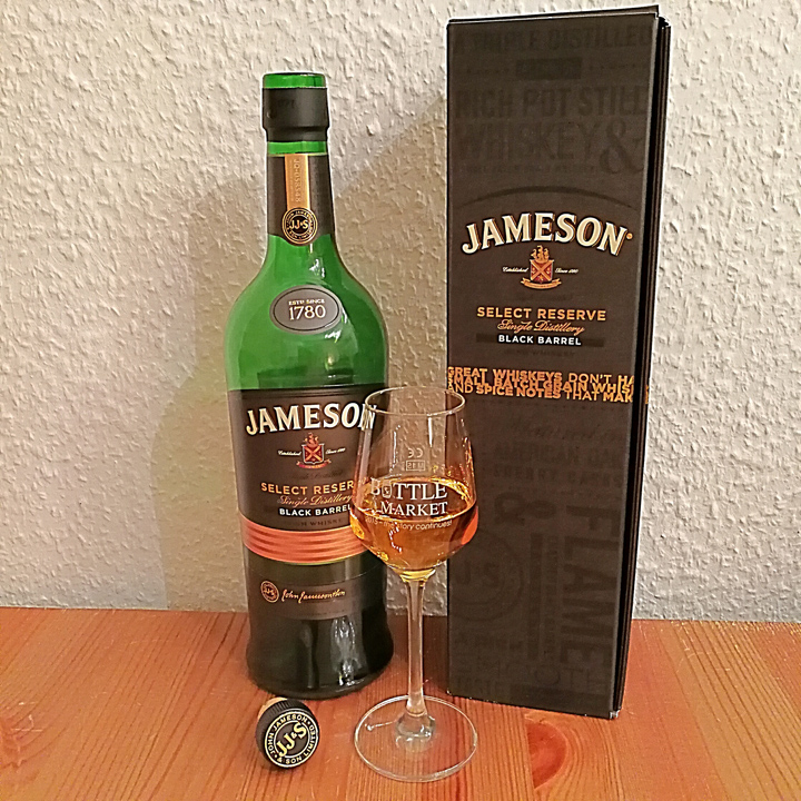 Jameson Select Reserve Black Barrel (Irish Whiskey Dram St. Patrick's Day Drink BarleyMania)