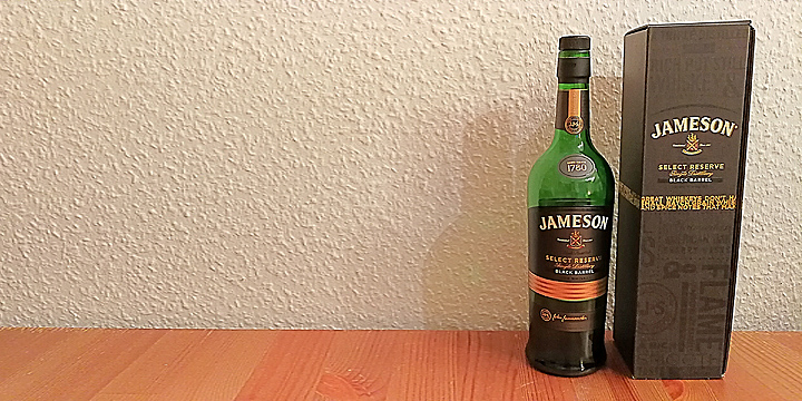 Jameson Select Reserve Black Barrel (Irish Whiskey Dram St. Patrick's Day Drink BarleyMania)