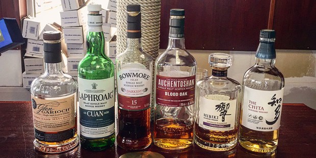 Beam Suntory Masterclass with Gordon Dundas (Chita Hibiki Auchentoshan Bowmore Laphroaig Glen Garioch Single Malt Scotch Whisky Tasting Event BarleyMania)