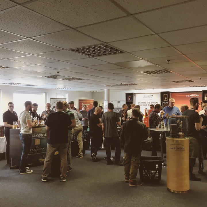 BorderShop Whisky Festival in Puttgarden in April 2017 (Whiskey Bourbon Fair Event Travel Retail Bottle BarleyMania)