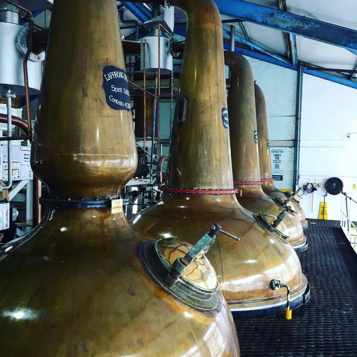 Laphroaig Distillery Tour and Bottling (Islay Peated Single Malt Scotch Whisky Experience BarleyMania)