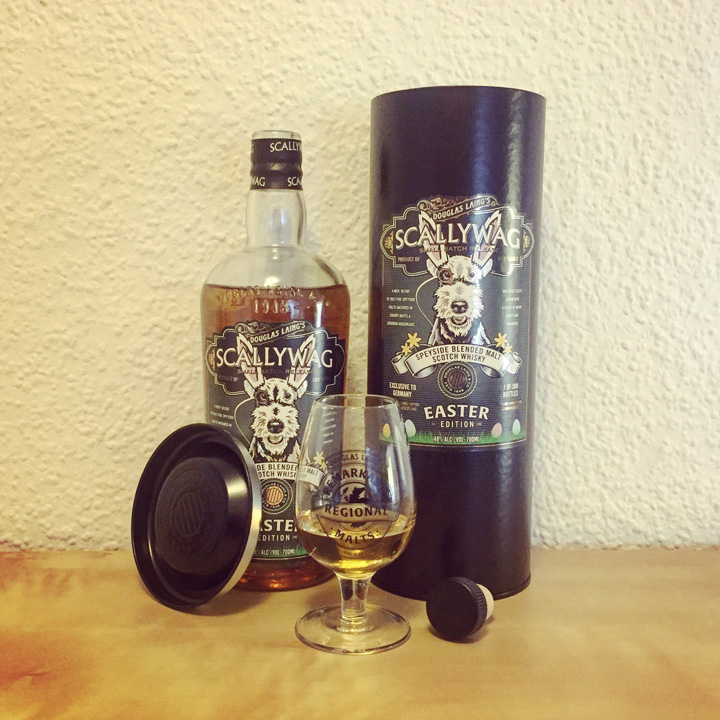 Scallywag Easter Edition by Douglas Laing (Remarkable Malts Speyside Blended Scotch Whisky Limited Tasting Notes BarleyMania)