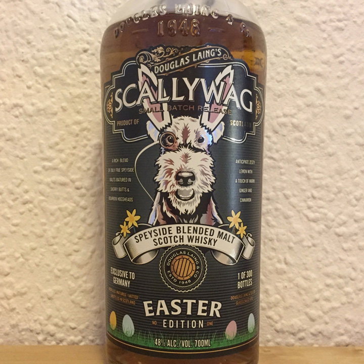 Scallywag Easter Edition by Douglas Laing (Remarkable Malts Speyside Blended Scotch Whisky Limited Tasting Notes BarleyMania)