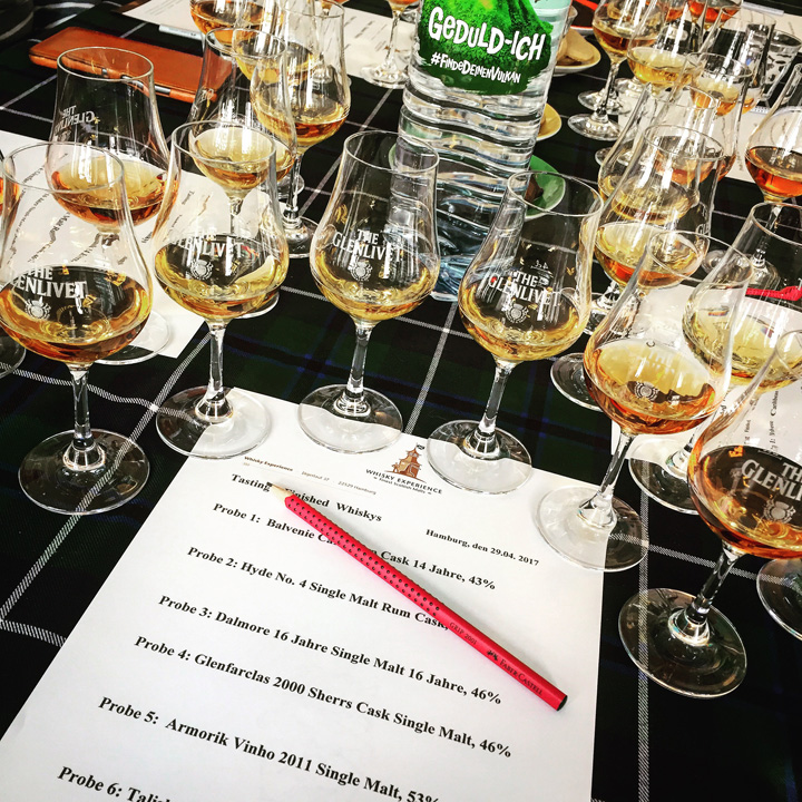 Whisky Experience Tasting (Cask Types Finishes Scotch Single Malt Dram BarleyMania)