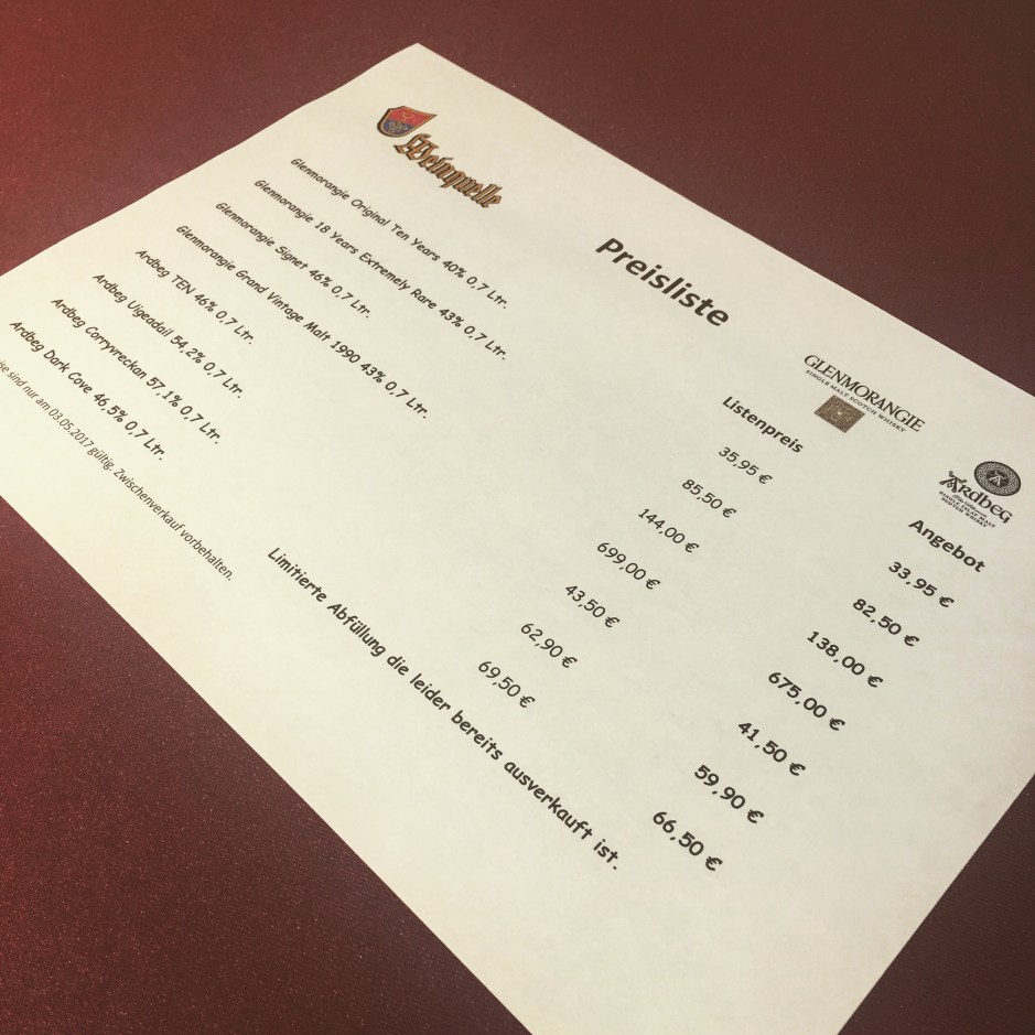 Glenmorangie Ardbeg Prestige Tasting (Single Malt Scotch Whisky Highlands Islay Moet Hennessy Masterclass Event)