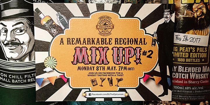 A Remarkable Regional Mix Up! by Douglas Laing (The Epicurean Lowlands Blended Scotch Malt Whisky Cocktail Online Tasting)