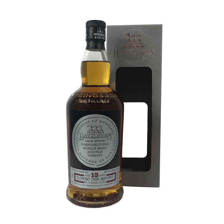 Hazelburn 13yo Oloroso Cask (Campbeltown Single Malt Scotch Whisky Springbank Sherry Matured Tasting Notes BarleyMania)