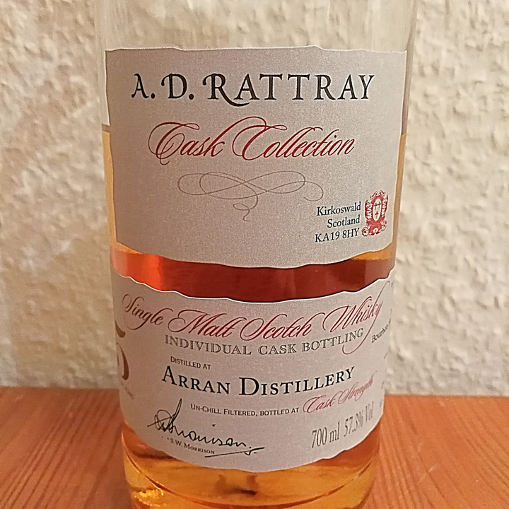 Arran 5yo by A.D. Rattray (Single Malt Islands Scotch Whisky Bourbon Cask Tasting Notes BarleyMania)