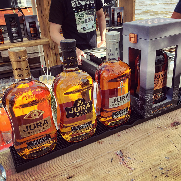 Jura Tastival 2017 in Hamburg (Single Malt Scotch Whisky Distillery Fest Tasting Food Pairing)