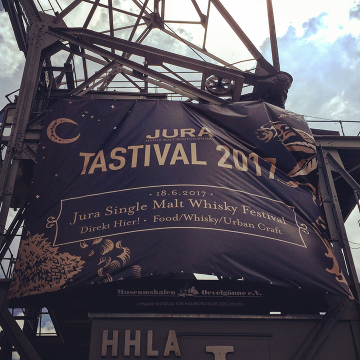 Jura Tastival 2017 in Hamburg (Single Malt Scotch Whisky Distillery Fest Tasting Food Pairing)