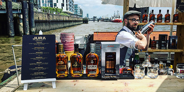 Jura Tastival 2017 in Hamburg (Single Malt Scotch Whisky Distillery Fest Tasting Food Pairing)