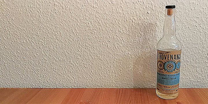 Bunnahabhain 8yo by Douglas Laing's Provenance (Single Malt Islay Scotch Whisky Cask Bottling Peaty Tasting Notes)