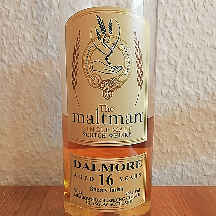 Dalmore 16yo by The Maltman (Highlands Single Malt Scotch Whisky Sherry Tasting Notes)
