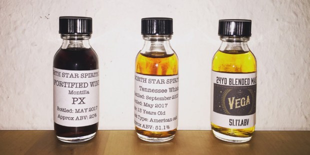 3 special Whiskies by North Star (Blend Scotch Malt Whisky Vega Bourbon Sherry PX Whisky Whiskey Tasting Notes)