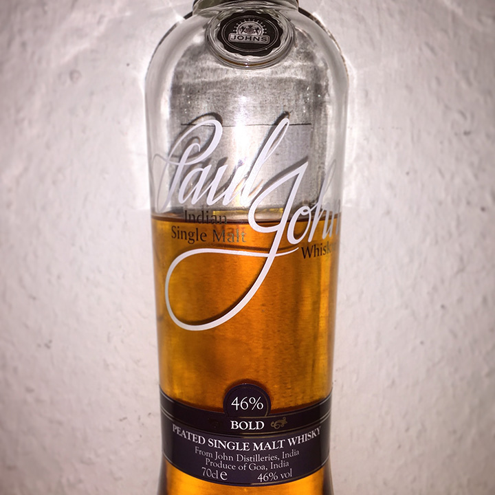 Paul John Bold (Peated Indian Single Malt Whisky Exotic Tasting Notes)