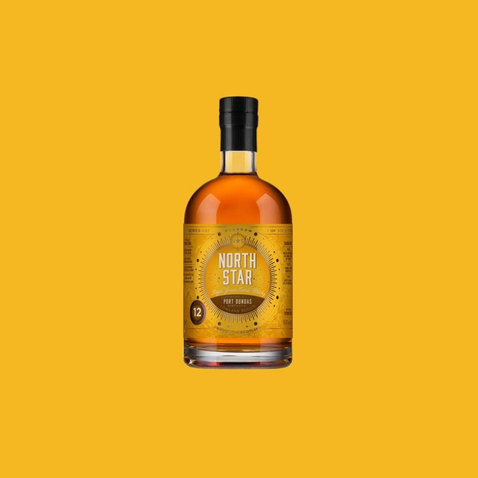 Port Dundas 12yo by North Star (Glasgow Lowlands Single Grain Whisky Bourbon Cask Strength Tasting Notes)