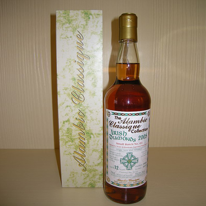 Irish Diamonds 2005 Small Batch No. 03 by Alambic Classique Collection (Single Malt Whiskey Ireland Wine Cask Tasting Notes)