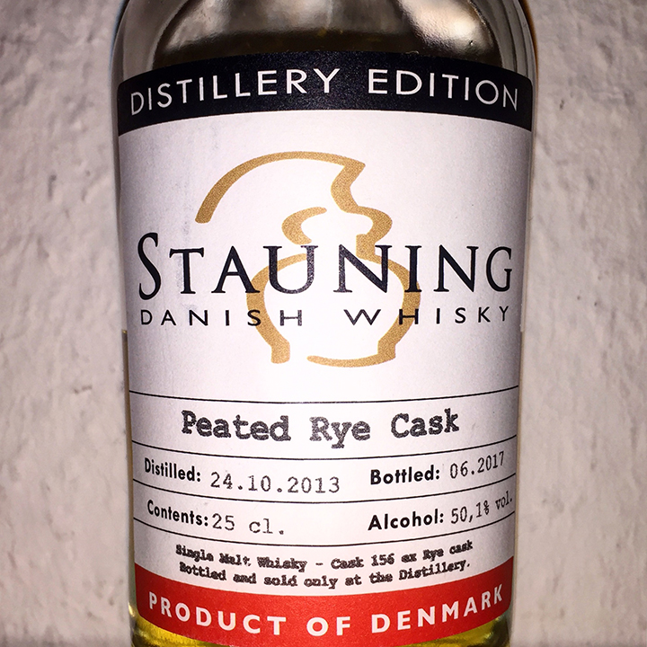 Stauning Whisky Distillery Edition (Peated Danish Single Malt Rye Cask Strength Tasting Notes)