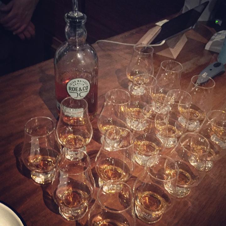 Irish Whiskey Special Tasting at Kittel's by The Whisky Jack (Kilbeggan Roe & Co Tyrconnell Tullamore DEW Irish Diamonds Connemara)