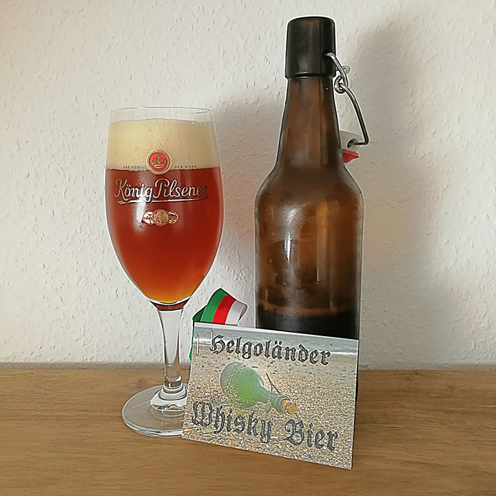 Helgoländer Whisky Bier (Craftbeer Craft Beer Helgoland Barley Small Batch Micro Brewery)