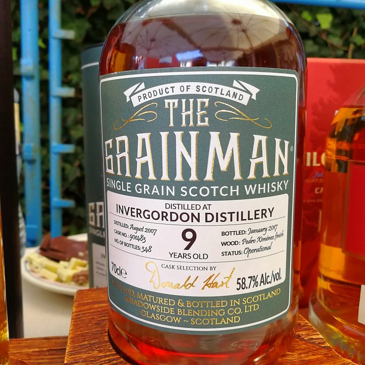 Scotch Whisky Tasting at Helgoheiner's on Helgoland (Pfanner Adelphi The Wolfburn The Maltman Grainman Kilchoman Single Malt Grain Event)