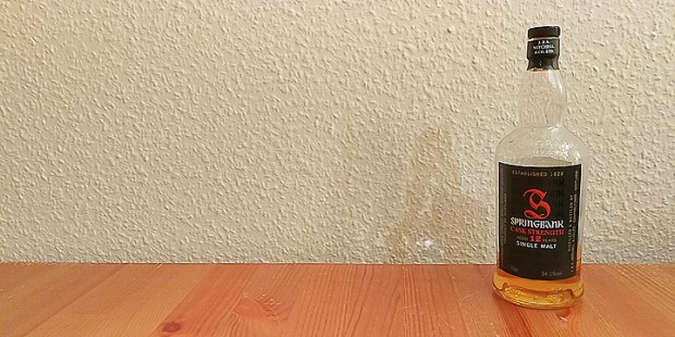 Springbank 12 Cask Strength (Campbeltown Scotch Single Malt Whisky Review Tasting Notes)