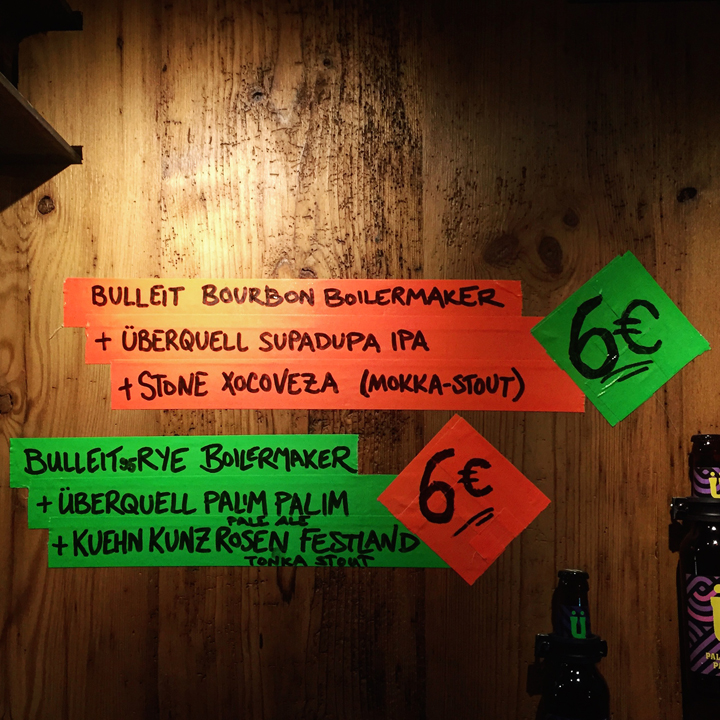 BBQ, Boilermaker & Bowery with ÜberQuell and Bulleit (Craft Beer American Frontier Whiskey Pairing Event Diageo Hamburg)