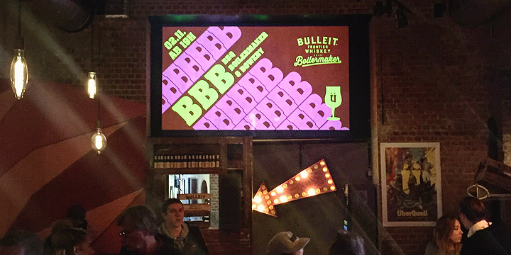 BBQ, Boilermaker & Bowery with ÜberQuell and Bulleit (Craft Beer American Frontier Whiskey Pairing Event Diageo Hamburg)