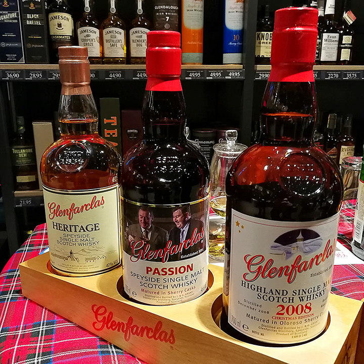 Glenfarclas Tasting with George S. Grant at Weinquelle Siek (Speyside Highlands Single Malt scotch Whisky Event)