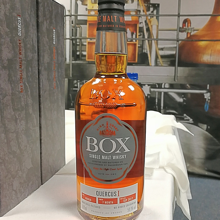 Box Quercus I (Single Malt Swedish Whisky Tasting Notes Dram Skil Review)