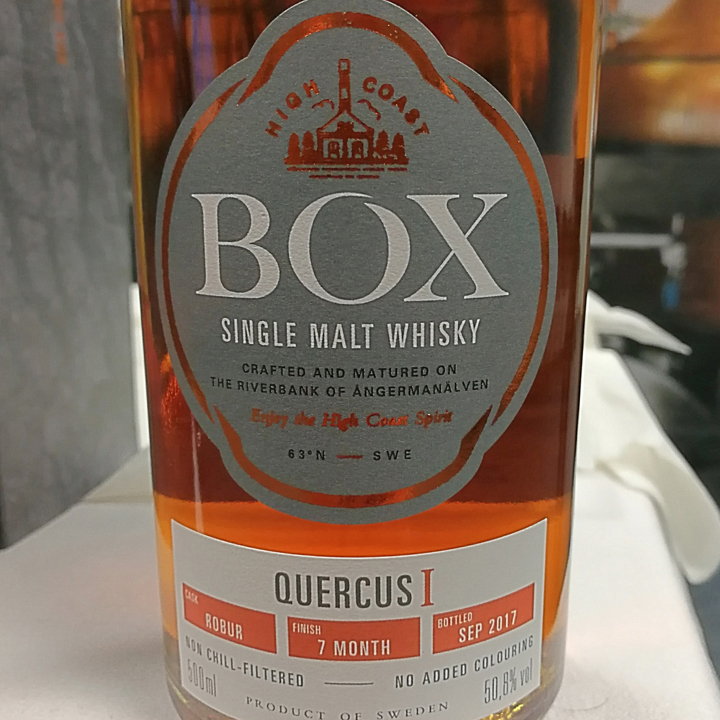 Box Quercus I (Single Malt Swedish Whisky Tasting Notes Dram Skil Review)
