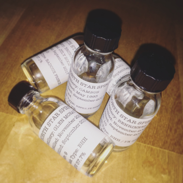 North Star Spirits - Series 003 (Single Malt Grain Scotch Whisky Islay Bruichladdich Orkney Glen Moray Benrinnes Cambus)