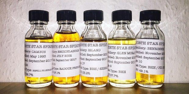 North Star Spirits - Series 003 (Single Malt Grain Scotch Whisky Islay Bruichladdich Orkney Glen Moray Benrinnes Cambus)