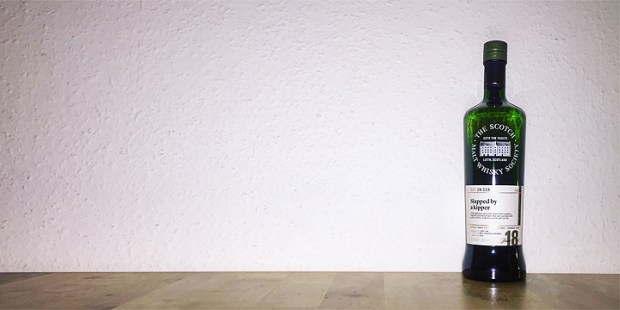 Laphroaig 18yo "Slapped by a kipper" by SMWS 29.225 (Single Malt Scotch Whisky Islay Peat Bourbon Cask)