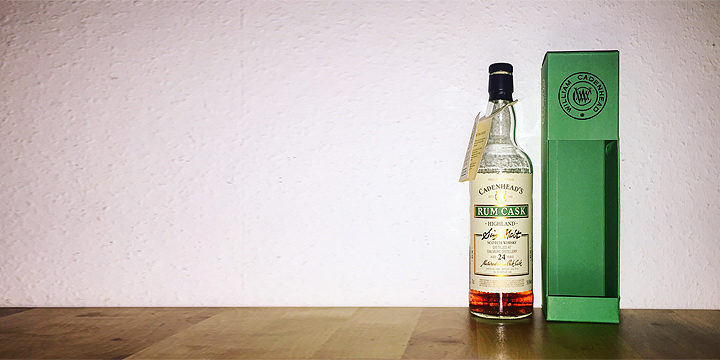 Dalmore 24yo Rum Finish by Cadenhead's (Highlands Single Malt Scotch Whisky Cask Strength)