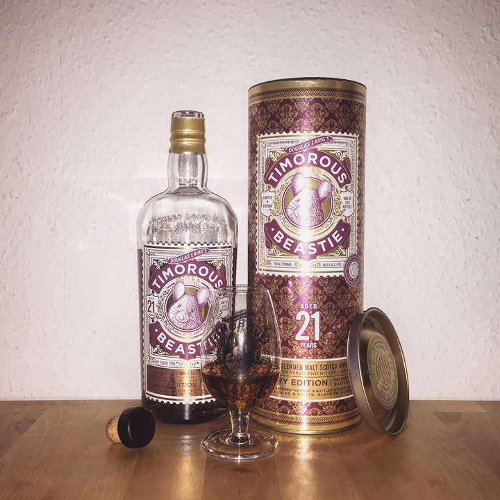 Timorous Beastie 21yo by Douglas Laing (Blended Malt Scotch Whisky Highlands Sherry Tasting Notes)